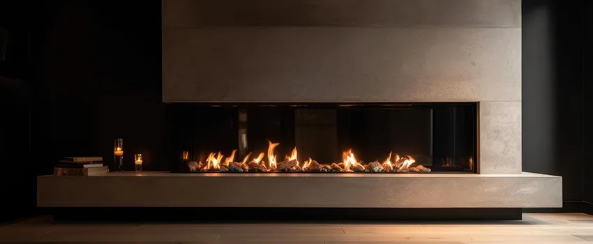 Gas Fireplace Ember Bed Design Services in Maple Grove, Minnesota