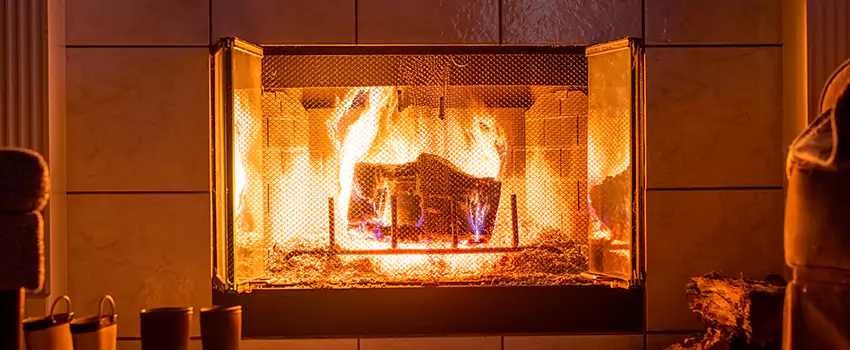 Mendota Hearth Landscape Fireplace Installation in Maple Grove, Minnesota