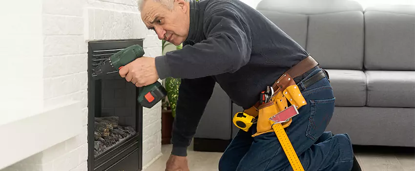 New Indoor Fireplace Installation in Maple Grove, Minnesota