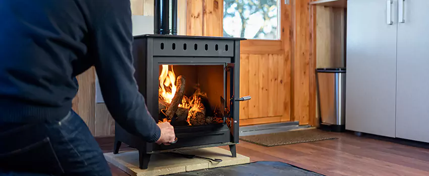 Open Hearth Wood Fireplace Installation in Maple Grove, MN