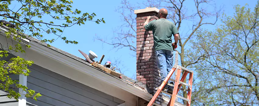 Vinyl and PVC Chimney Flashing Installation in Maple Grove, MN