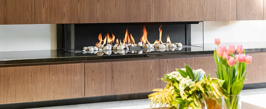 Double-height Fireplace Design Refurbishment in Maple Grove, Minnesota