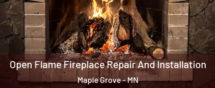  Open Flame Fireplace Repair And Installation Maple Grove - MN